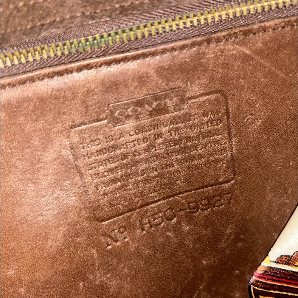 Vintage Coach Willis Bag 9927 - Picture 6 of 7